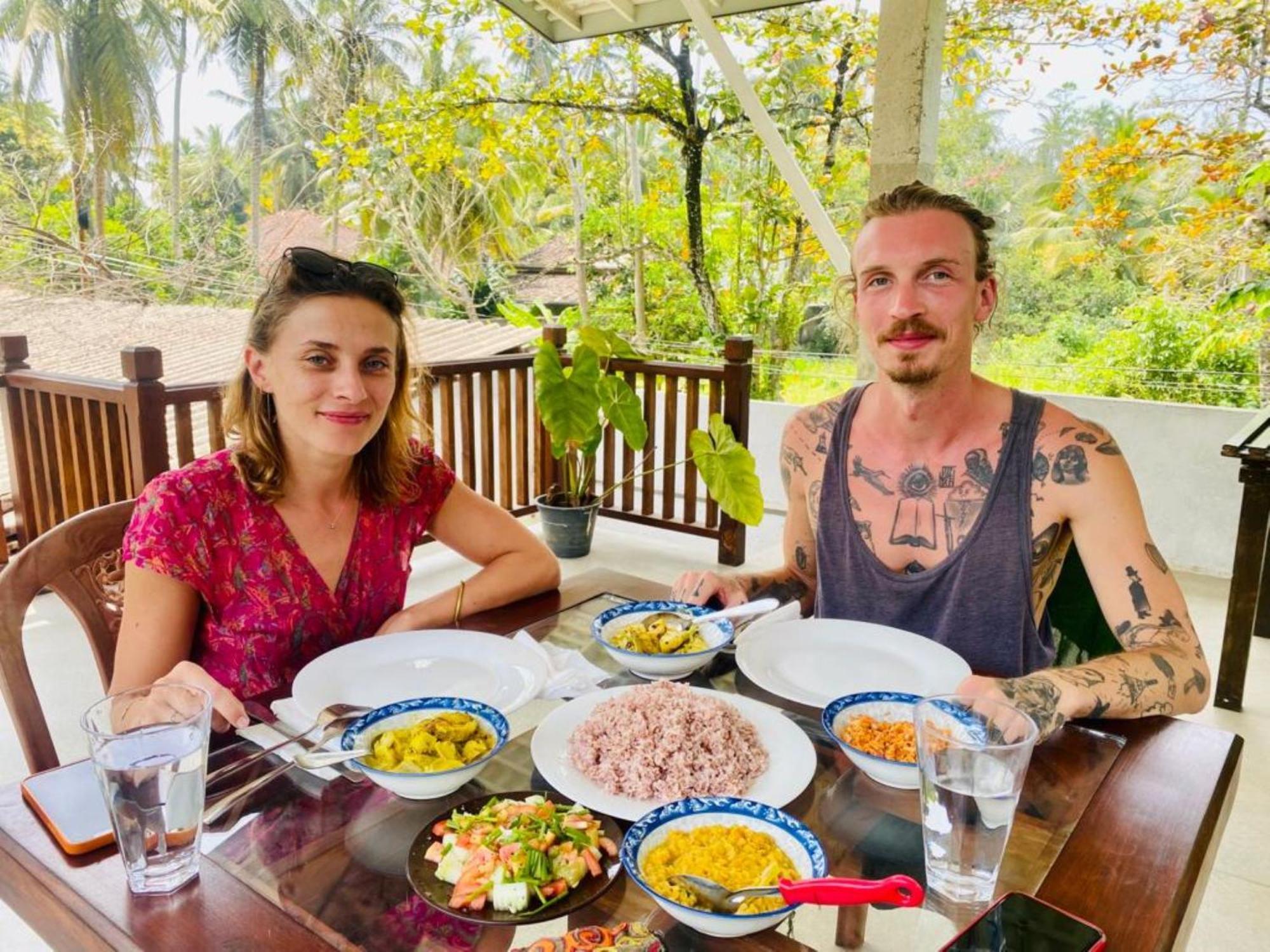 Berg House Unawatuna Hotell Eksteriør bilde